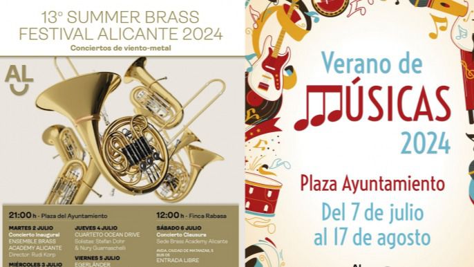 Agenda cultural de Alicante del 5 al 7 de julio