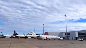 El aeropuerto de Castellón apuesta por la diversificación y por el sector aeroespacial